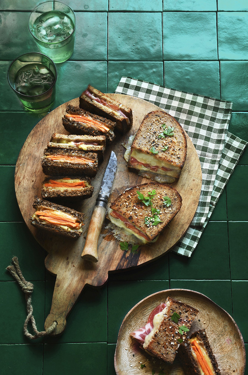 Croque-monsieur partager - 2 versions