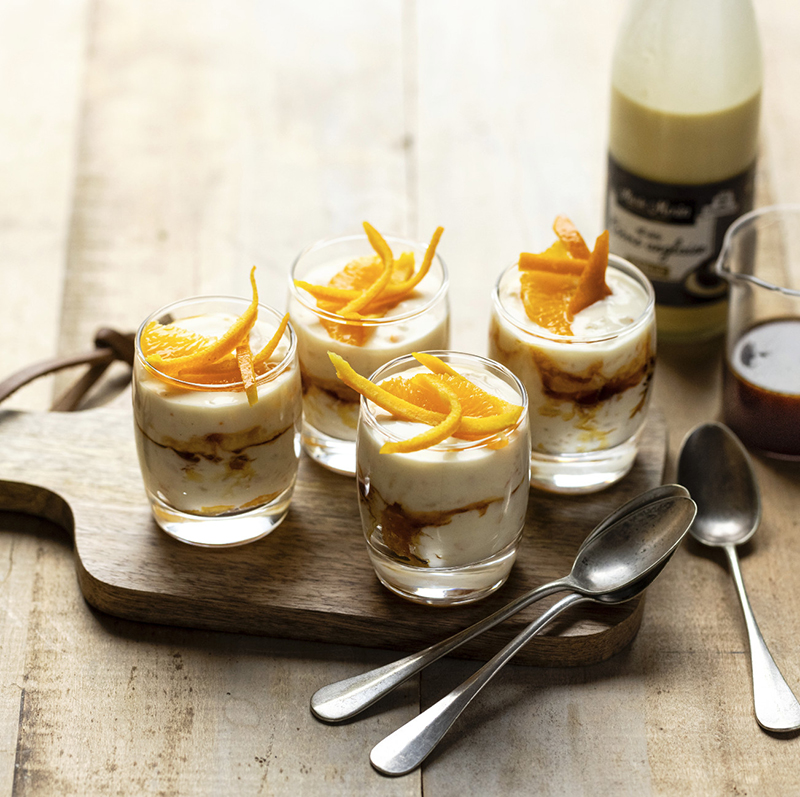 Riz au lait impératrice orange confite caramel d’orange