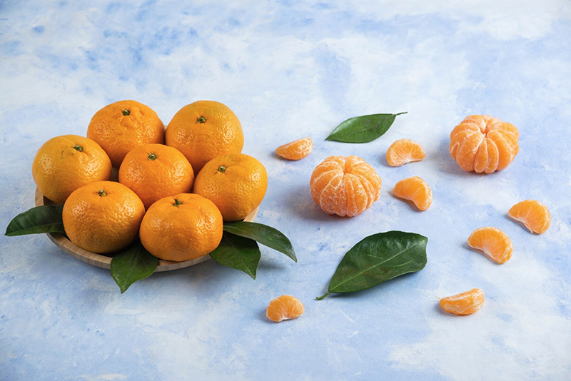 Clémentines et mandarines