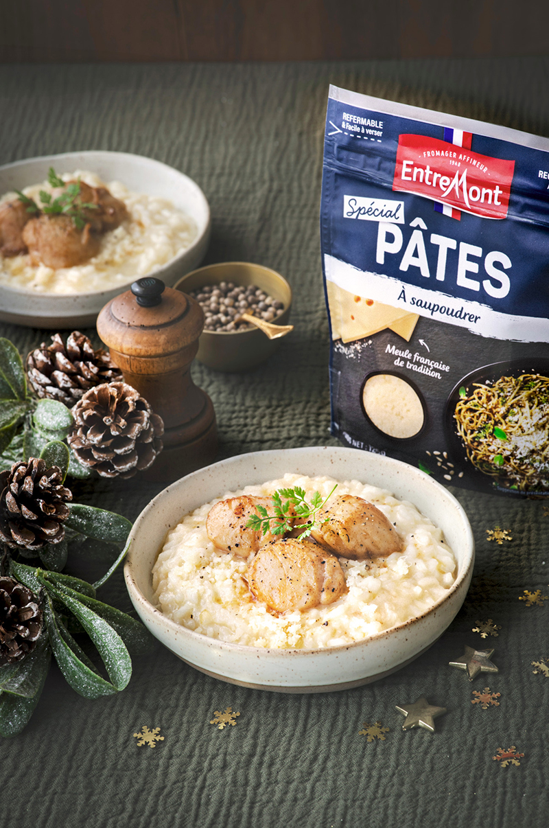 Risotto Saint-Jacques Spécial Pâtes Entremont