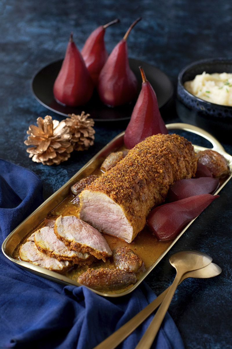 Rôti de veau aux épices