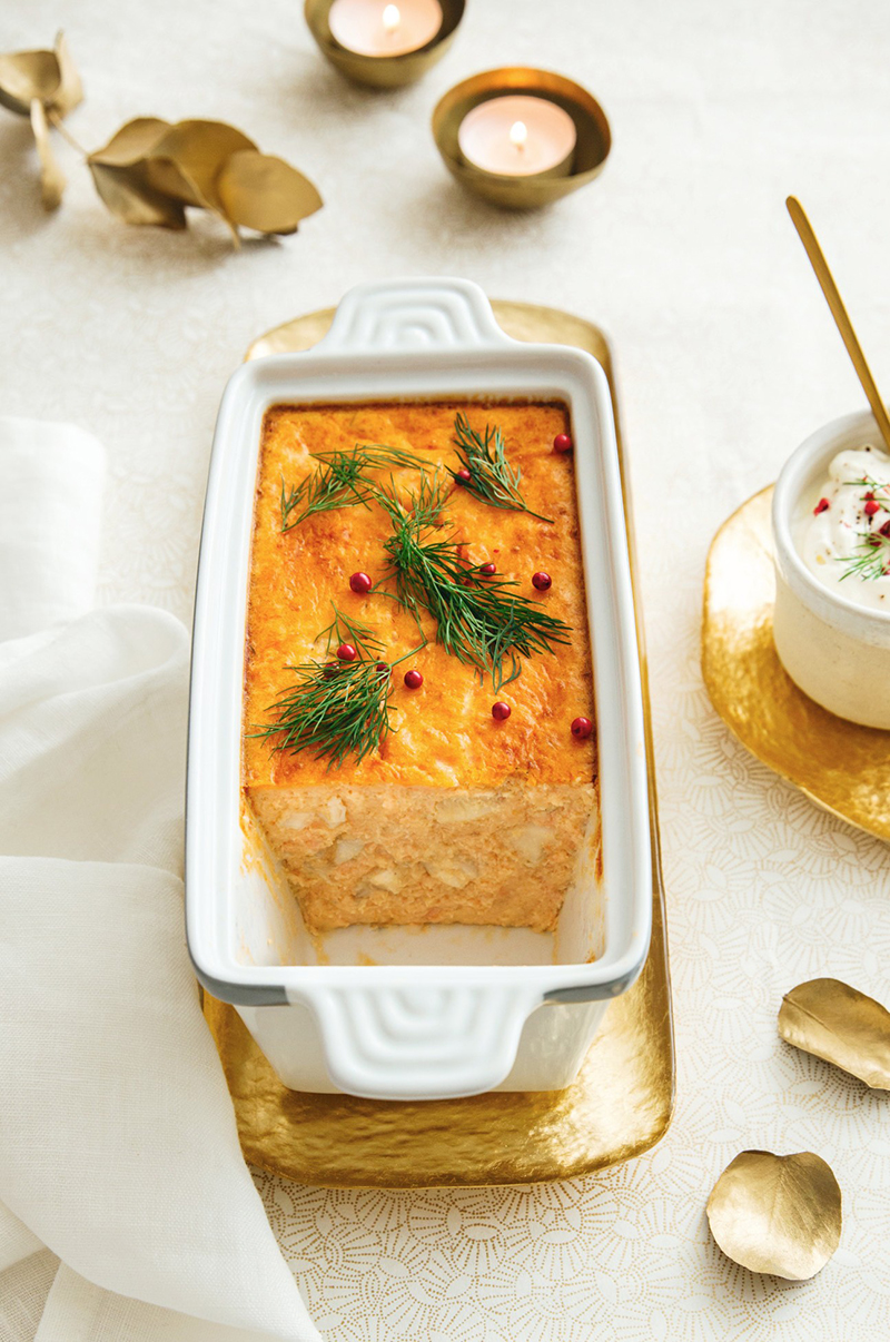 Terrine saumon noix de Saint-Jacques