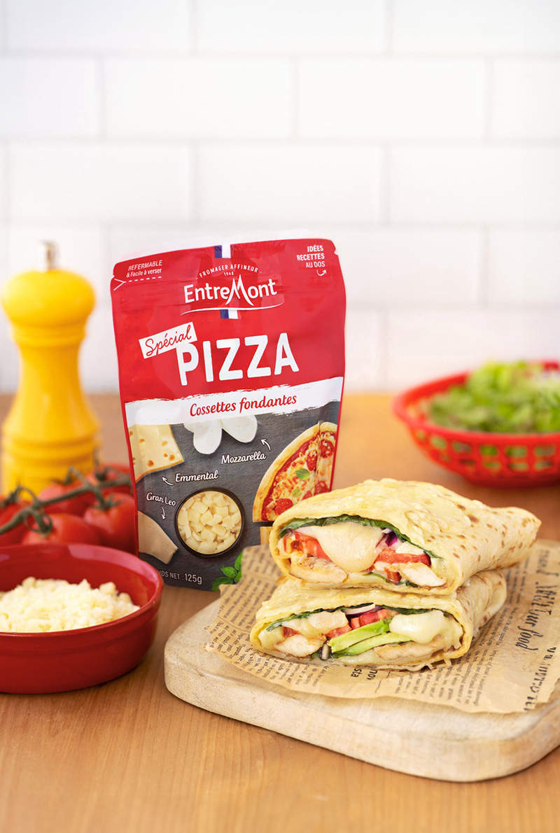Crêpes tacos Spécial Pizza Entremont