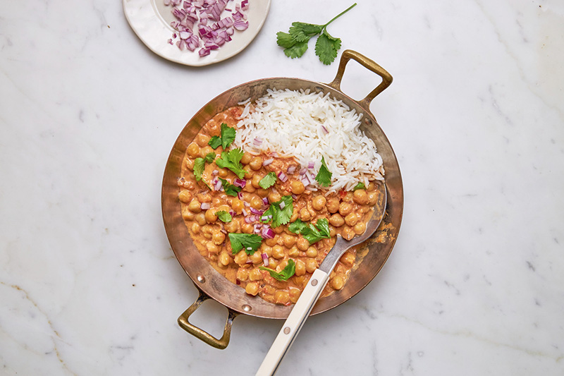 Curry pois chiches