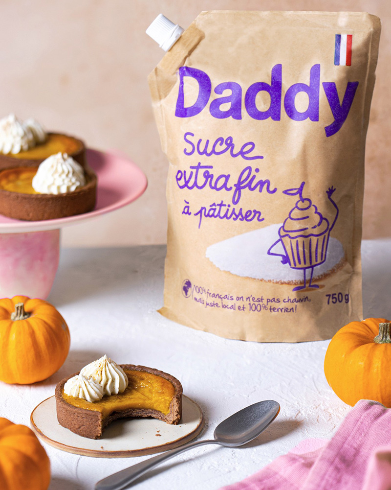 Pumpkin Pie avec extra fin Daddy
