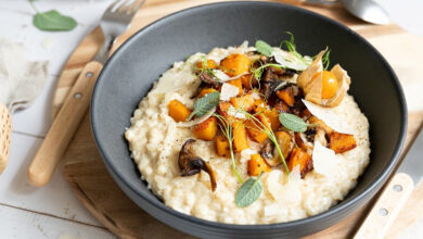 Risotto petits légumes grillés