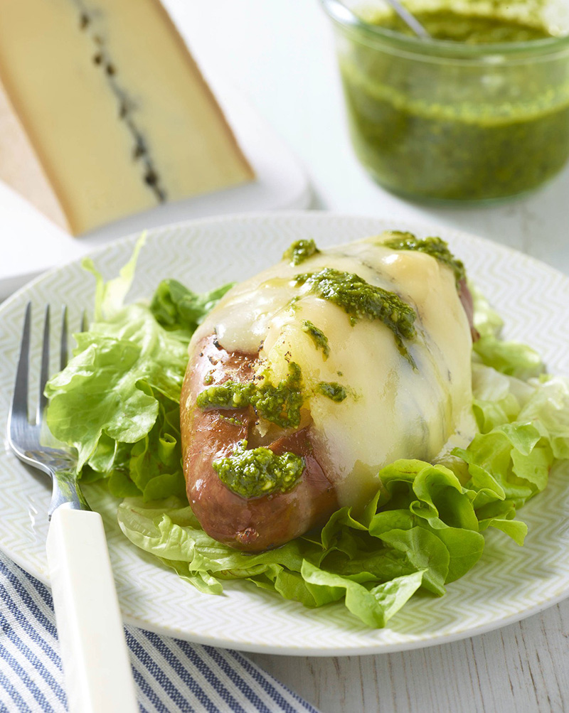 Saucisse fourrée pomme de terre Morbier AOP