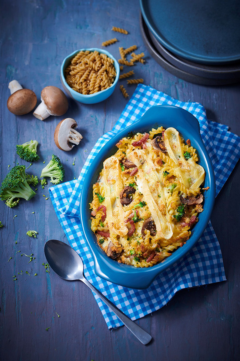 Gratin de Torsades légumes Reblochon