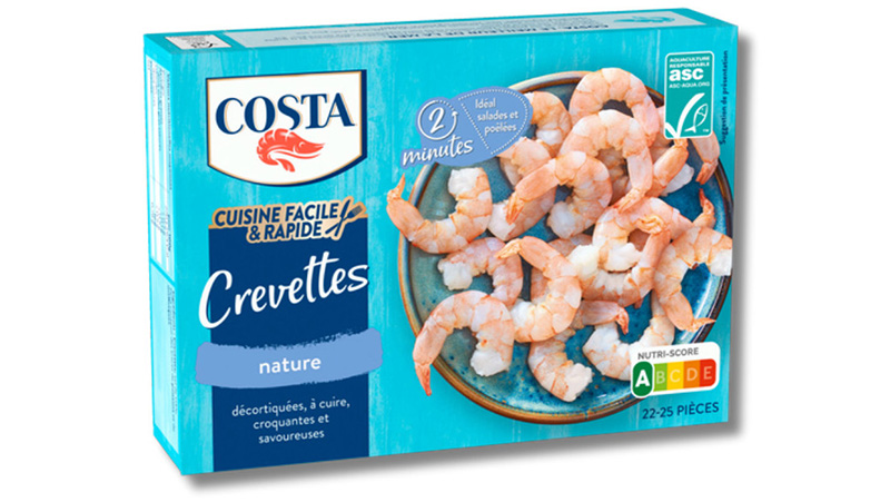 Crevettes NATURE