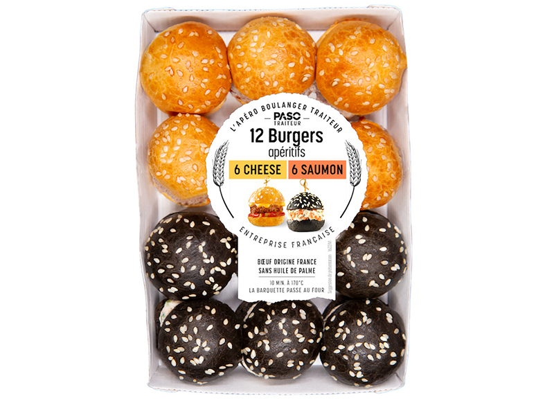 Burgers Apéritifs Cheese Saumon