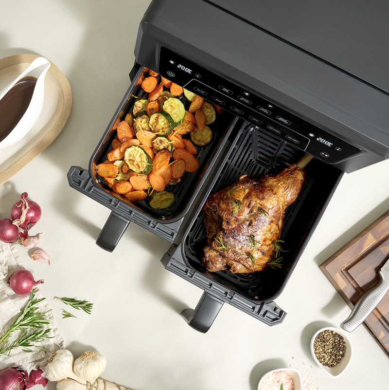 Air Fryer AirTwin XXL Dual-Zone