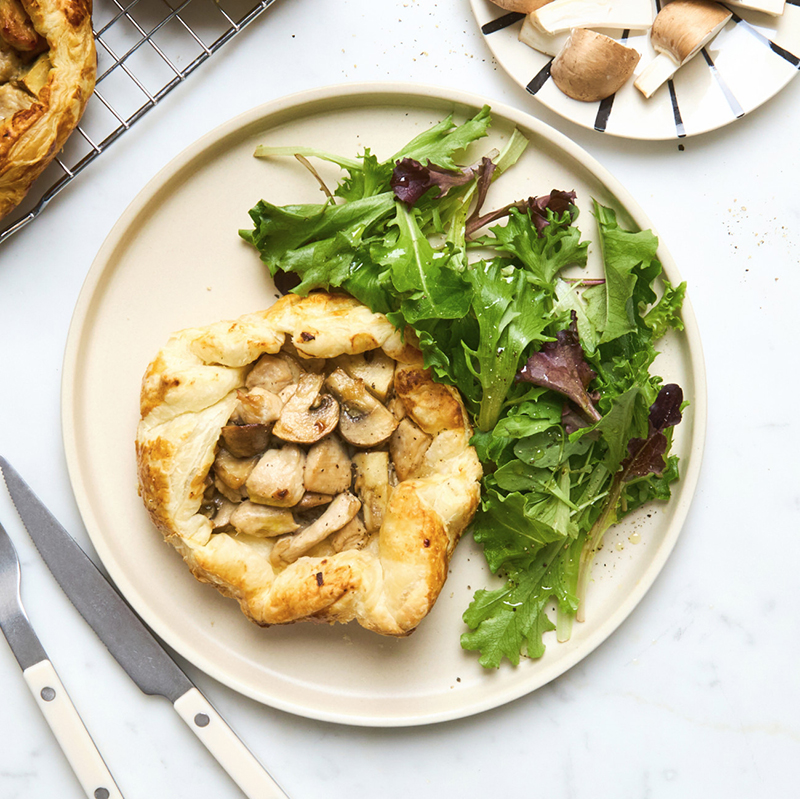 Feuilletés dinde Française & champignons
