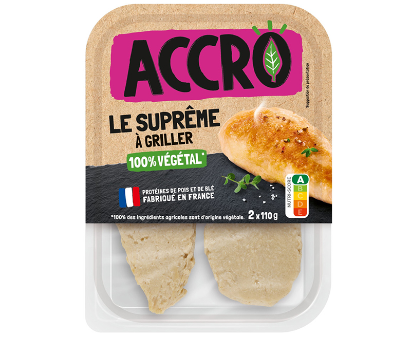 Suprême à griller 100% végétal