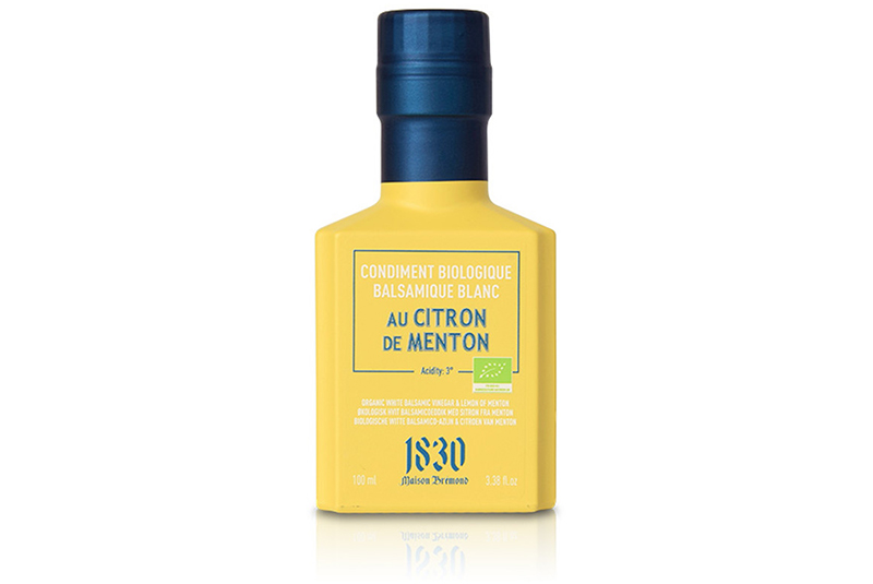 Condiment balsamique biologique au citron de Menton