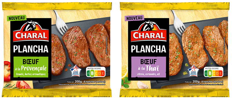 Bœuf provençale et bœuf thaï CHARAL