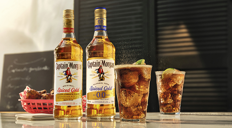 Captain Spiced Gold 0,0 Cola