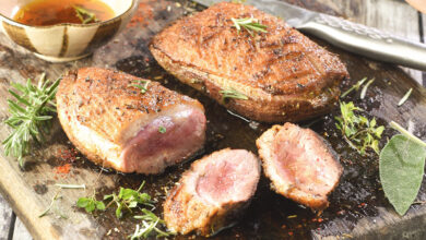 Magret cajun BBQ