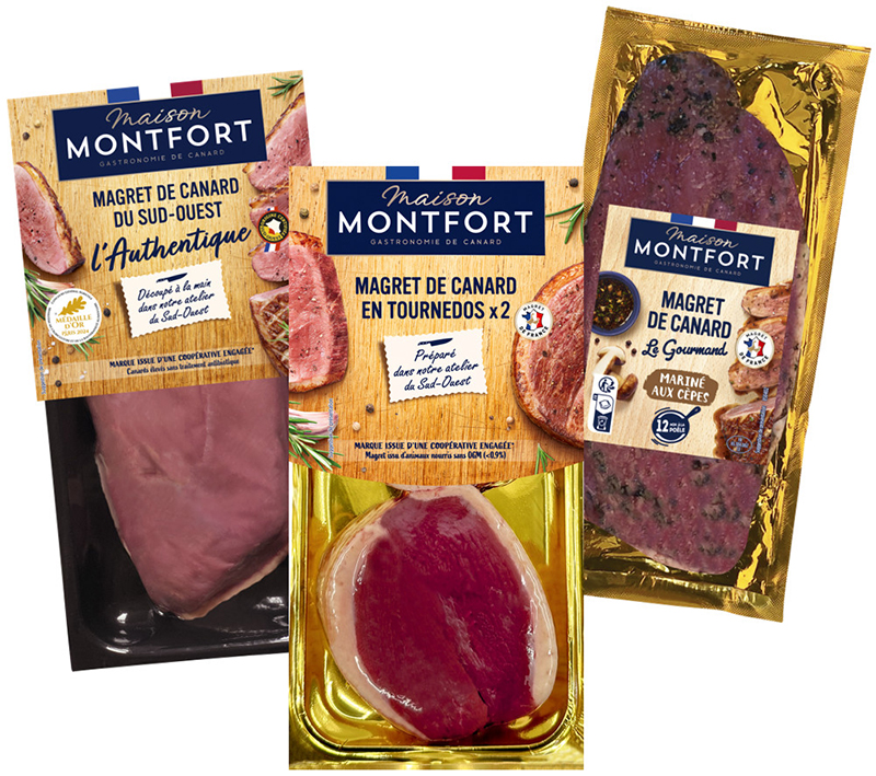 Tournedos Magret nature / marinés Maison MONFORT