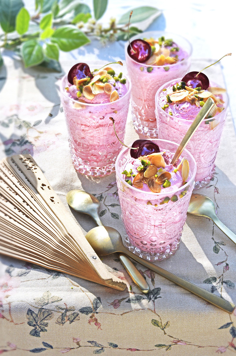 Mousse cerise