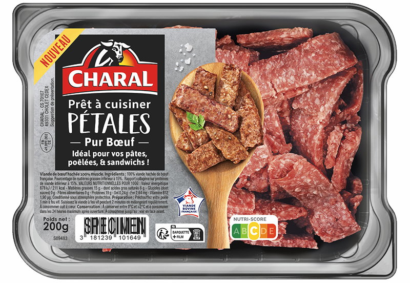 Pétales pur bœuf CHARAL