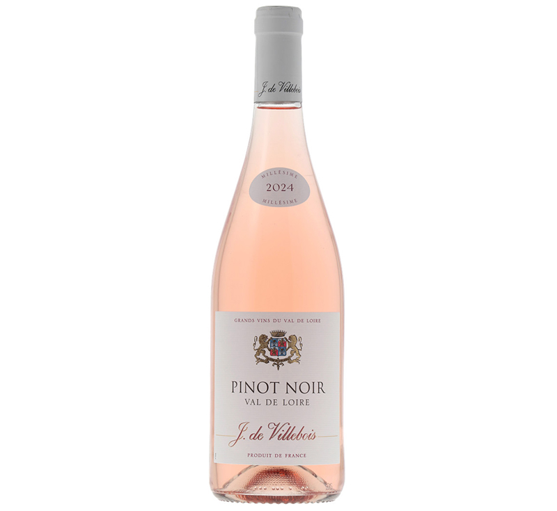 Pinot Noir Rosé 2024 domaine J. de Villebois