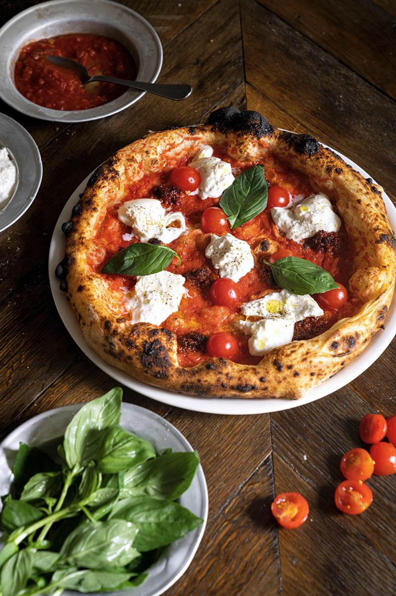 Pizza Bufala tomates