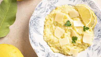 Risotto citron de Menton pecorino