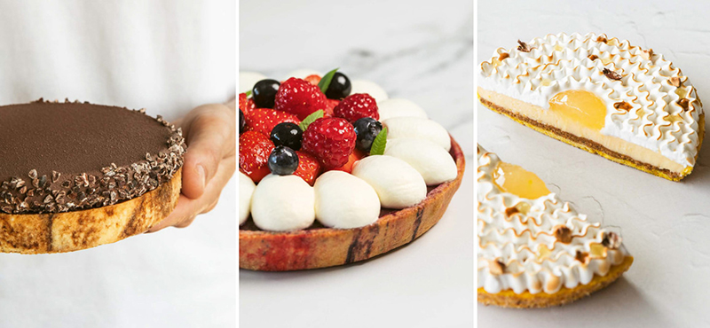 Tartes marbrées - Irvin Pastry