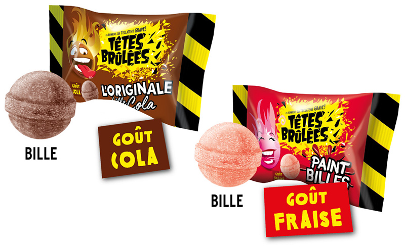 Têtes Brûlées Koh-Lanta Billes Cola-Fraise