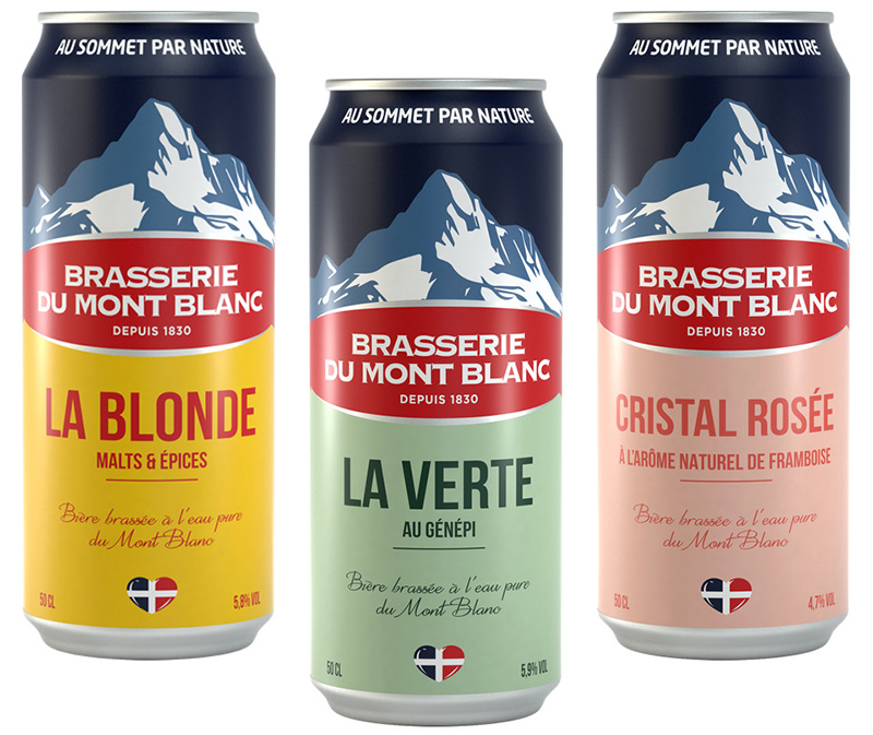 Canettes 50 cl - Brasserie du Mont Blanc
