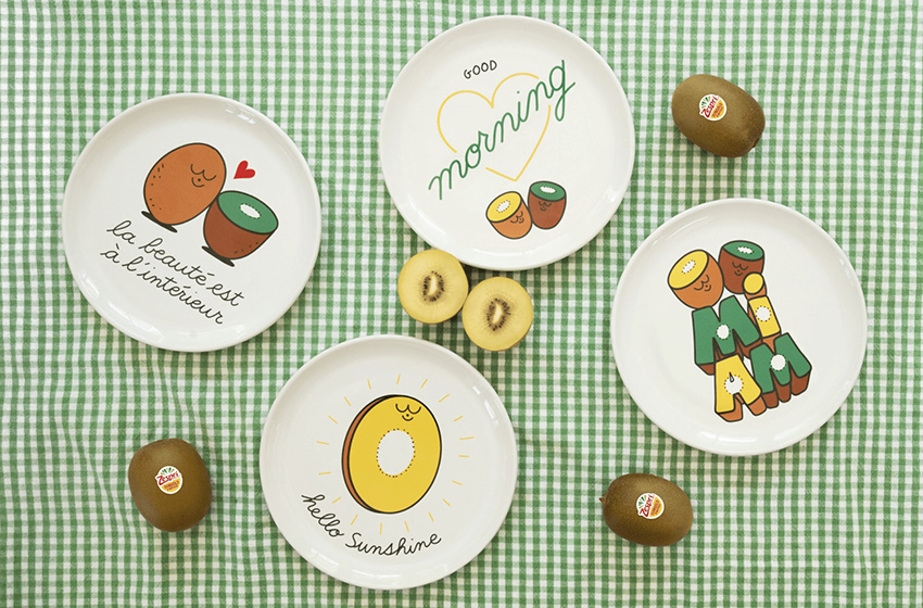 Assiettes Zespri™ - Jean André