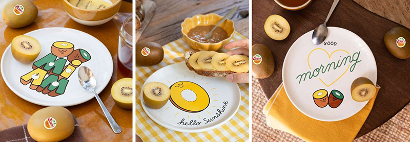 Assiettes Zespri™ - Jean André