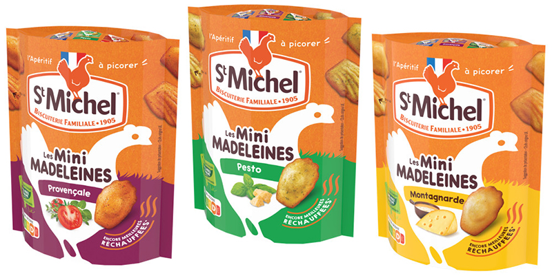 Mini Madeleines apéritives St Michel