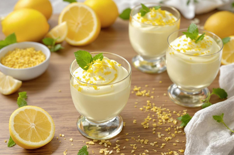 Mousse citron mascarpone