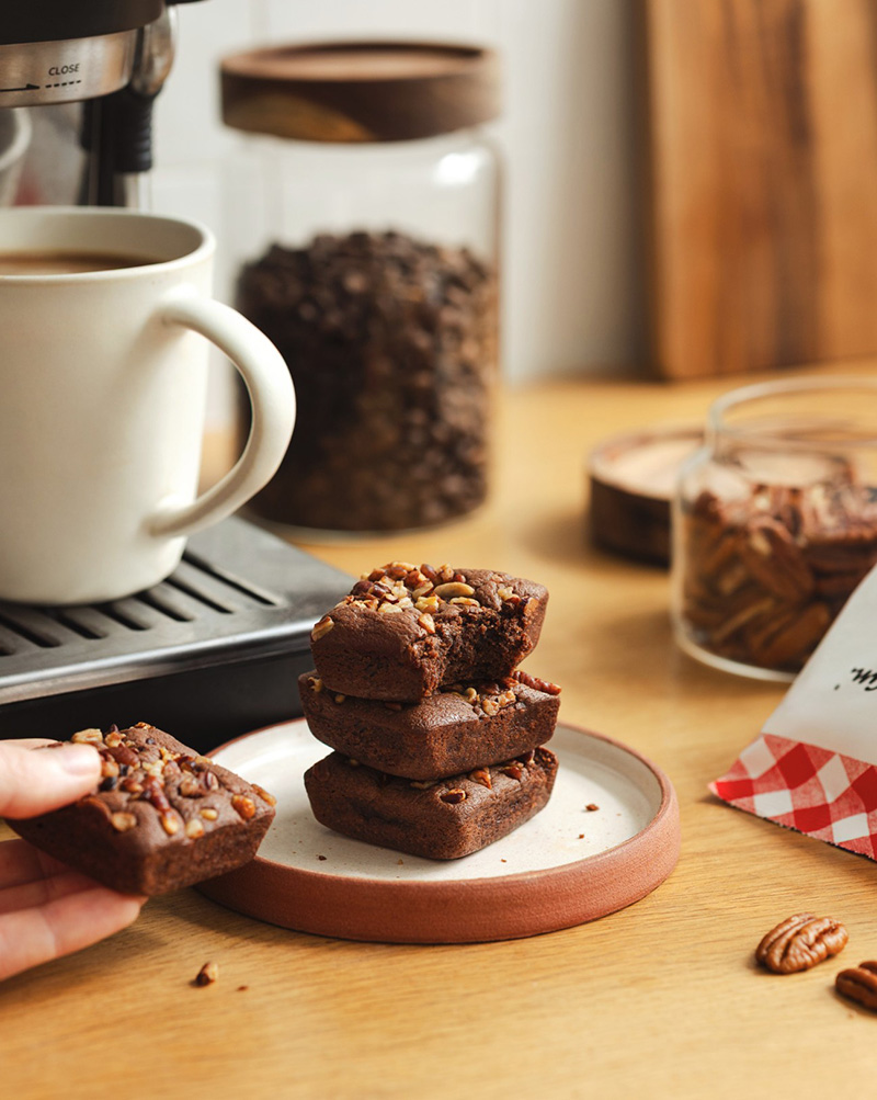 Brownie chocolat, noix de pécan Bonne Maman