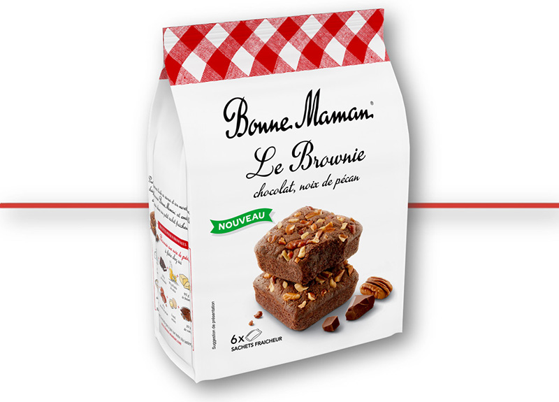 Brownie chocolat, noix de pécan Bonne Maman