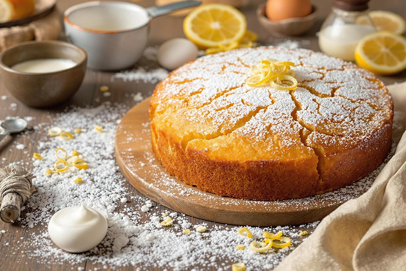 Gâteau au yaourt et citron