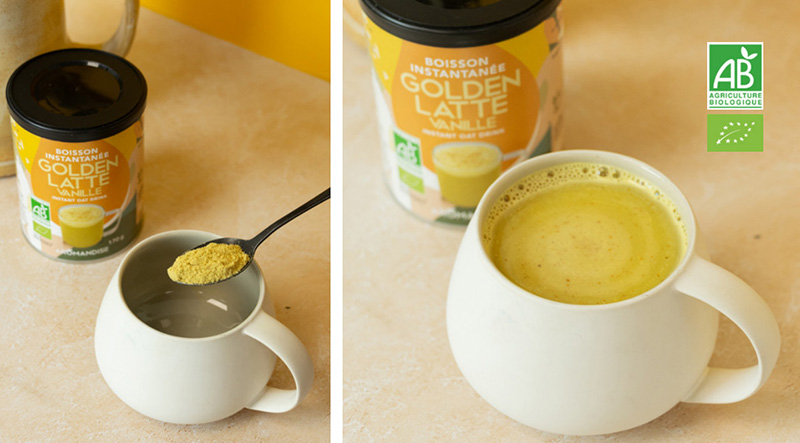 Golden Latte Vanille Bio