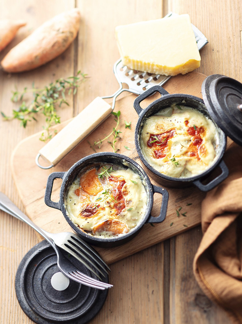 Gratin patates douces