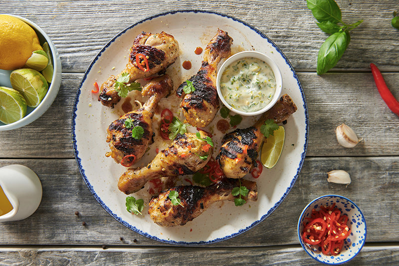 Pilons de poulet barbecue