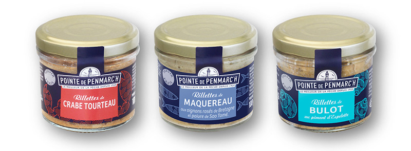 Rillettes de crabe tourteau