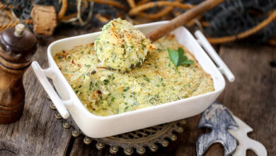 Brandade de morue herbes