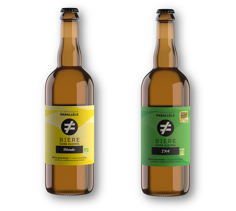 Bières sans alcool BLONDE & IPA