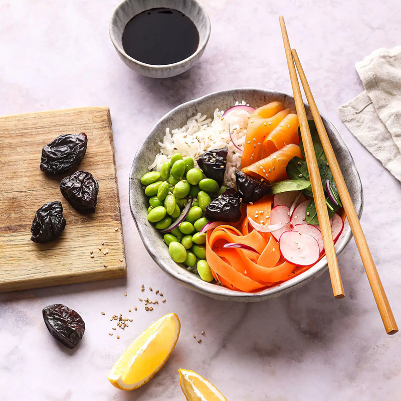 Poké bowl Pruneaux d’Agen IGP