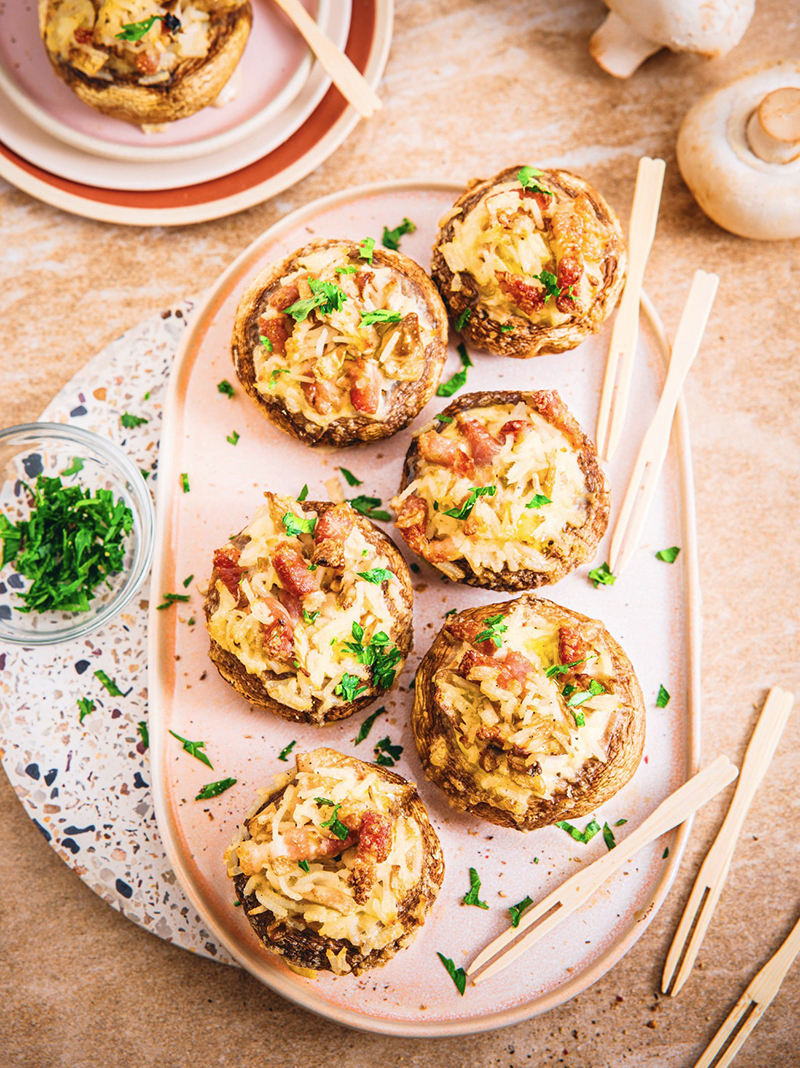 Champignons farcis