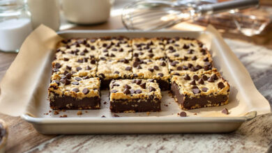 Brownies Cookie Dough pépites de chocolat