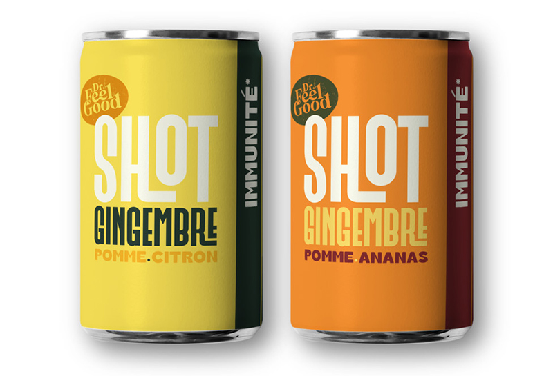 Shots de gingembre