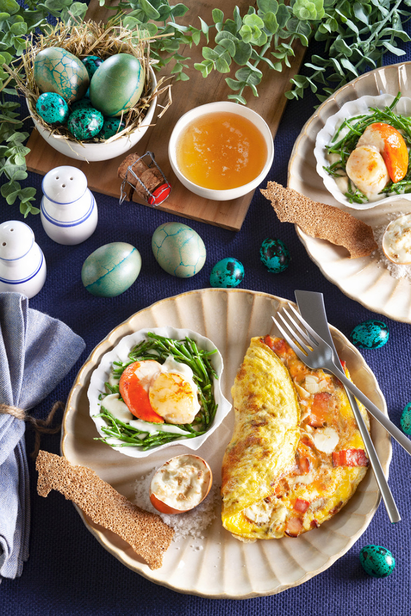 L’omelette Bretonne saveurs vraies