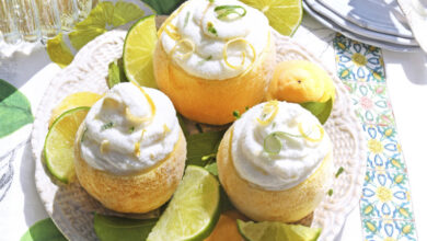 Citrons givrés