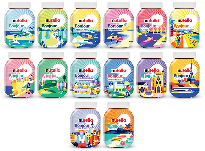 Nutella® « Bonjour de France »